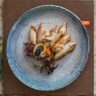 Punjene lignje s grilla