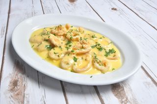 Calamari pane in sos de unt