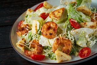 Цезарь с креветками (400г)