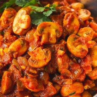 Mushroom bhaji