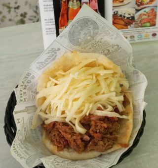 Arepa Asada Tradicional Pelúa