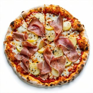 Patate e prosciutto cotto