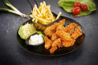 Pohovani štapići u susamu