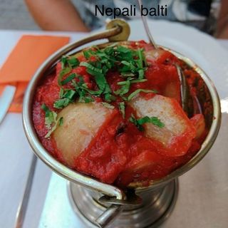 Nepali Balti With Chicken/pollo balti 