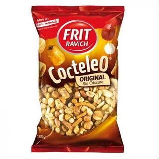 Cocktail de Frutos Secos sin Cáscara Frit Ravich 180 Gr.
