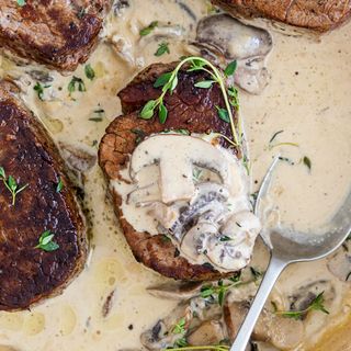 Teleći file u kremi od tartufa