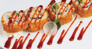 Futomaki sake fritto