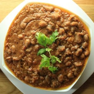 Tagen foul avec viande hachée