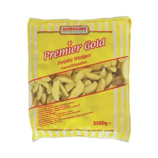 Cartofi preprajiti wedges Premier Gold 2,5kg