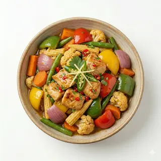 Pollo Chili En Jengibre