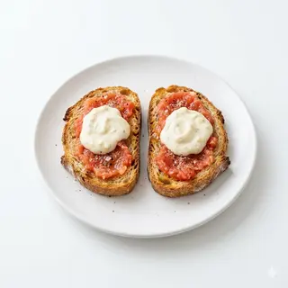Pan Con Tomate Y Alioli