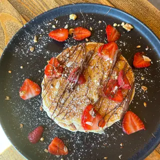 Panquecas c/ Morango & Nutella