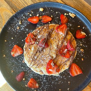 Panquecas c/ Morango & Nutella