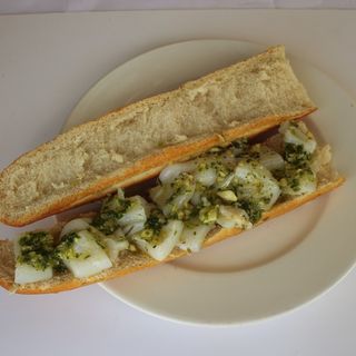 Bocadillo de sepia