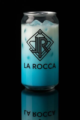 Blue Latte - Latte cu spirulina albastra