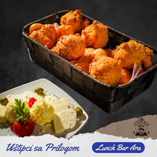 Uštipci sa prilogom