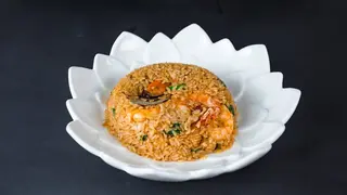 Рис жареный с морепродуктами