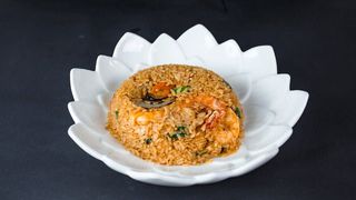 Рис жареный с морепродуктами