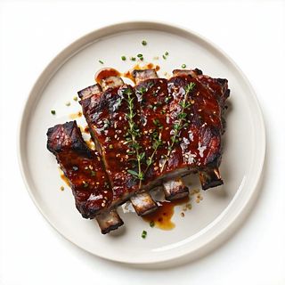 Costata di maiale alla griglia