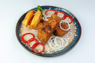 Сазан жареный