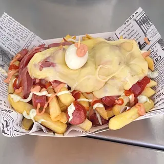 Salchipapa Especial