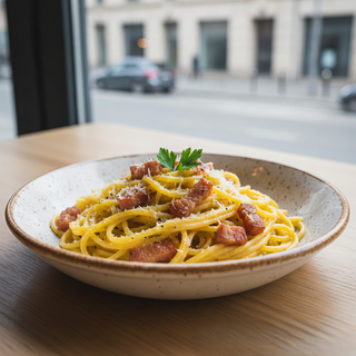 SPAGHETE CARBONARA                   350 gr