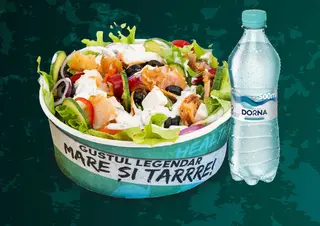 Meniu salată gyros vițel, purcel, berbecuț
