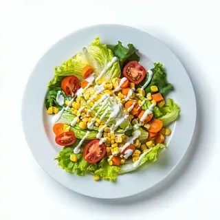 Insalata con verdura mista
