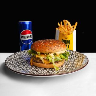 Grand burger cheese double Meni