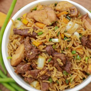 Chicken and Beef Fried Rice