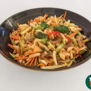 Verduras al wok