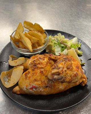 1/2 Poulet Grillé Sec