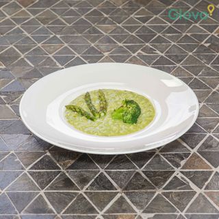 Risotto con broccoli e asparagi