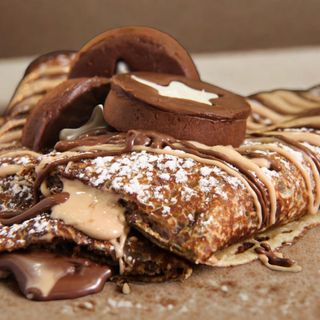 Crêpes Bon & Oreo - Cioko rock, oreo, palline cereali al cioccolato