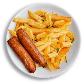 Seasoned Chips & Sausage