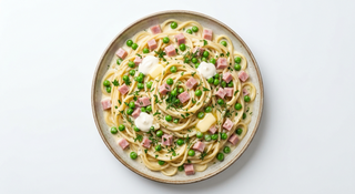 Prosciutto piselli