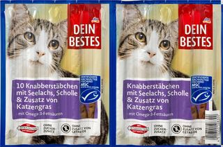 Dein Bestes Pisica Snack Somon Si Cambie 50G (159501)