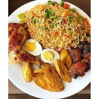 Noodles + Chicken Lap