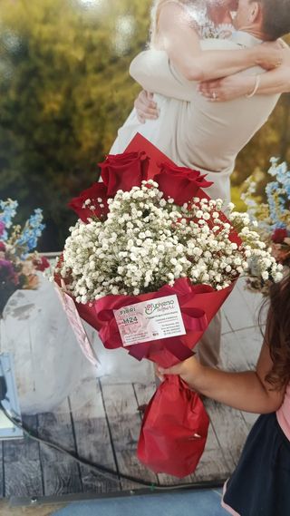 Bouquet 3 Rose Rosse