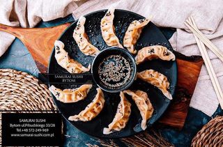 Gyoza pierożki z kaczką