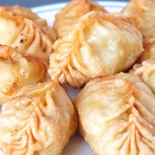 Жаренные манты