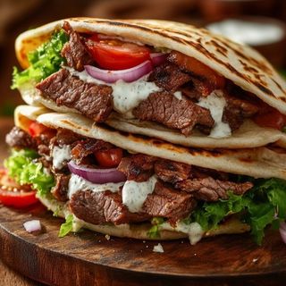Menú Kebab Sin Vegetales
