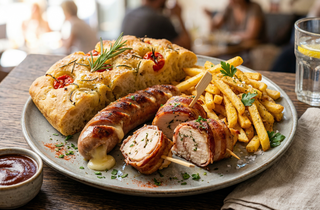 Bavarska plata kobasica 550 gr + Corso torta