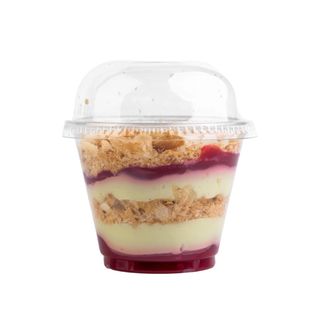 Десерт Наполеон фісташково-малиновий