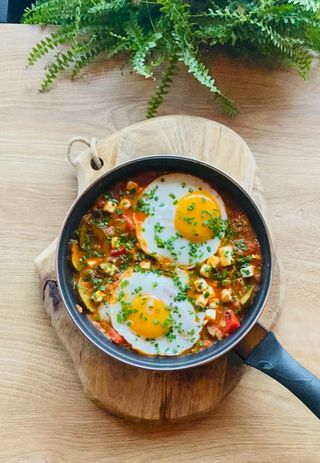 Shakshuka wegetariańska
