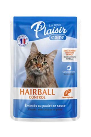 Plaisir care cat hairball 85g