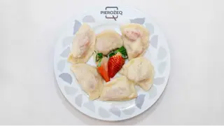 Pierogi z truskawkami