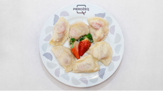 Pierogi z truskawkami