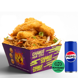 Meniu Noodles pui crocant