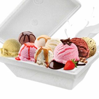 сладолед 1.5 кг  с 2 бр фрапе